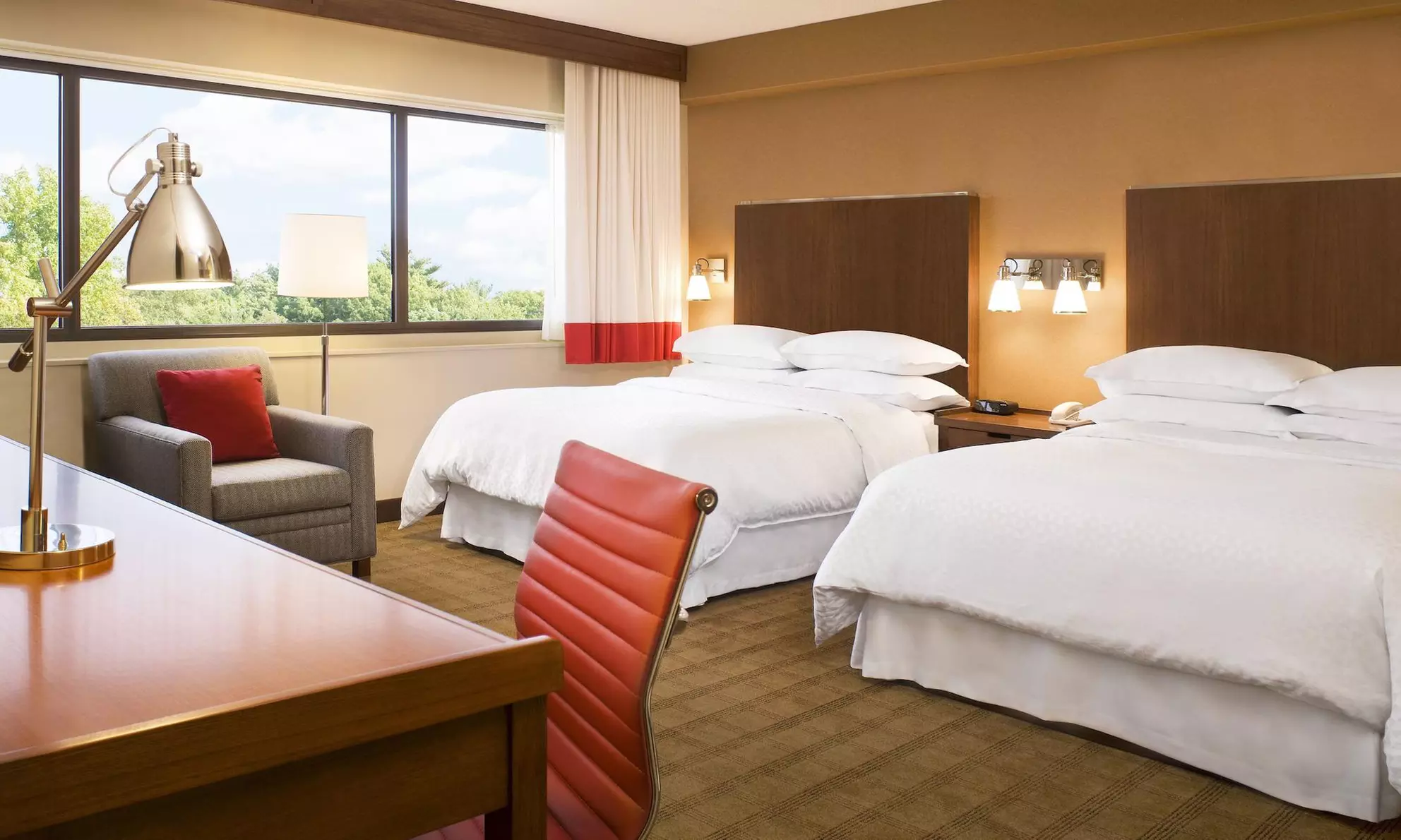 Modern rooms, on-site dining, and a prime downtown location