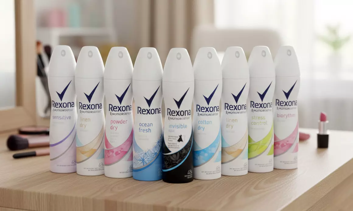 10-Pack Woman Rexona Anti-perspirant Deodorant Body Spray