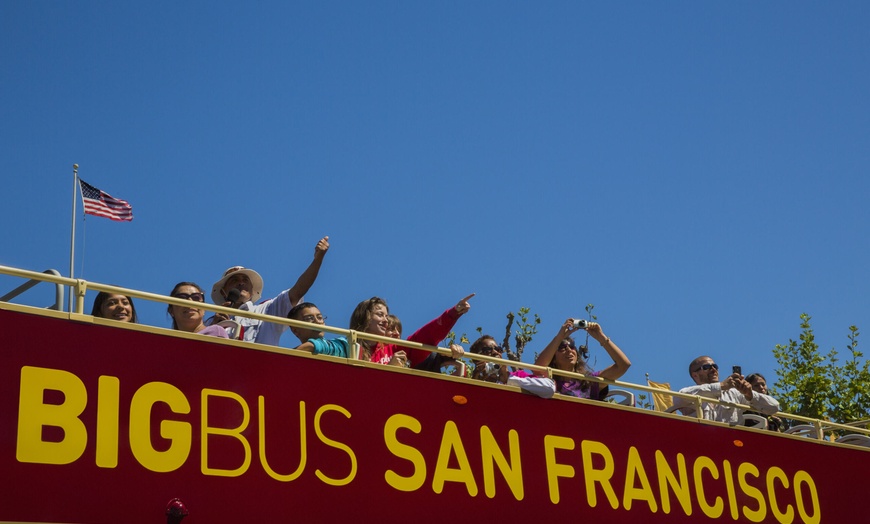Image 2: Big Bus San Francisco: Golden Gate Bridge Open-Top Sightseeing Tour
