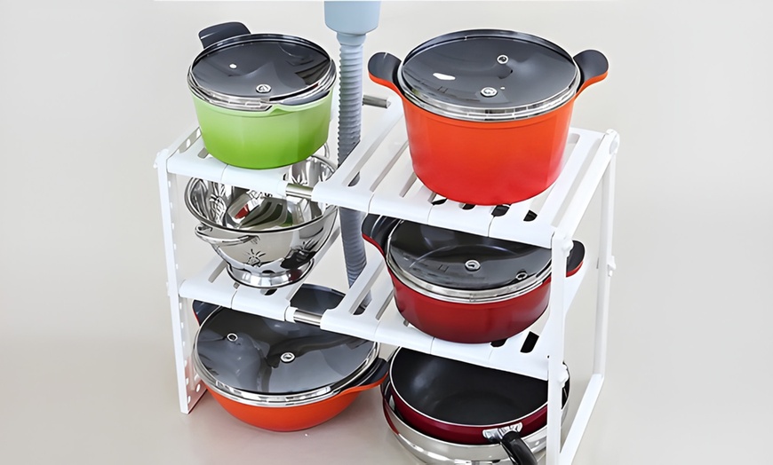 Image 7: Scaffale estensibile sotto lavello