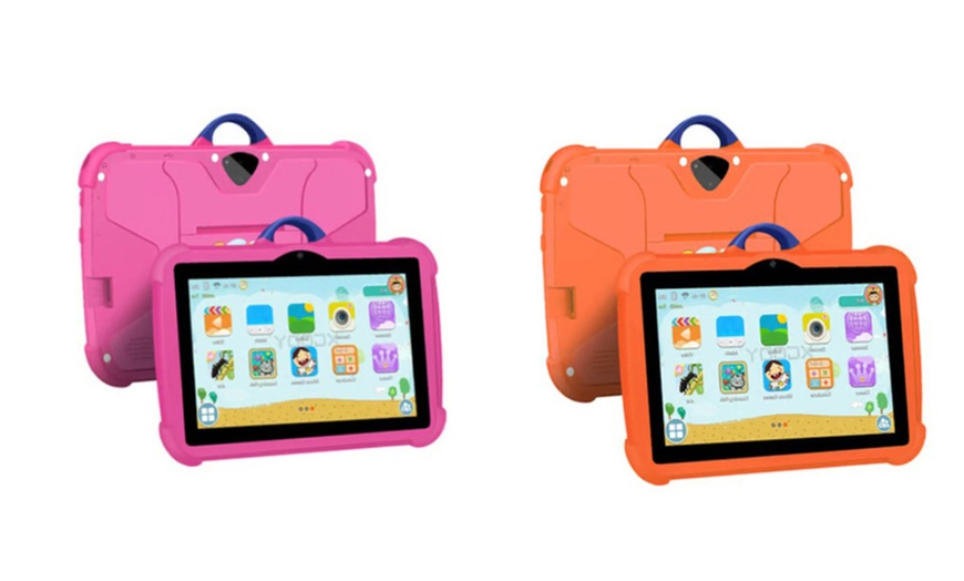 Image 15: 1x oder 2x 7-Zoll-Android-Tablet für Kinder