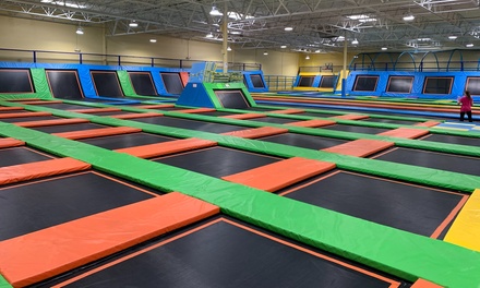 60-Minute Jump Pass for 1 Person, valid Monday - Friday - Sky Sports Trampoline Park