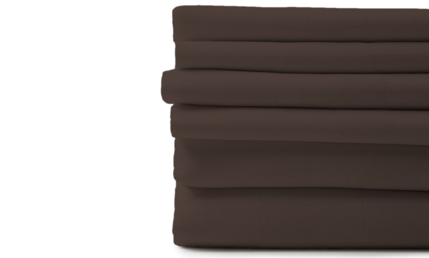 Image 12: 6 PIECE EGYPTIAN COTTON FEEL NICE SHEETS 1800 SERIES DEEP POCKETS 4 PILLOWCASES