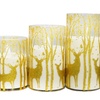 Image 3: Three Pieces of LED Electronic Candle Lights with Elegant Elk Design