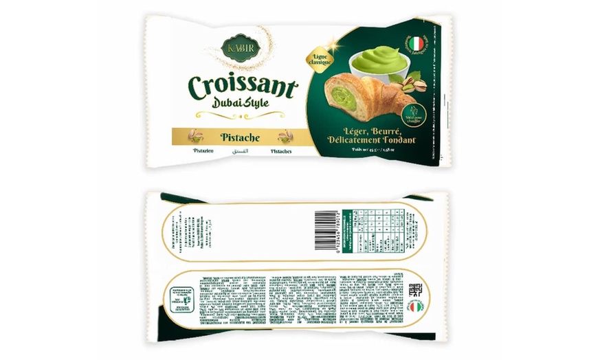 Image 12: Paquete de 5 croissants estilo Dubai con sabor a elegir de Kabir-BNL