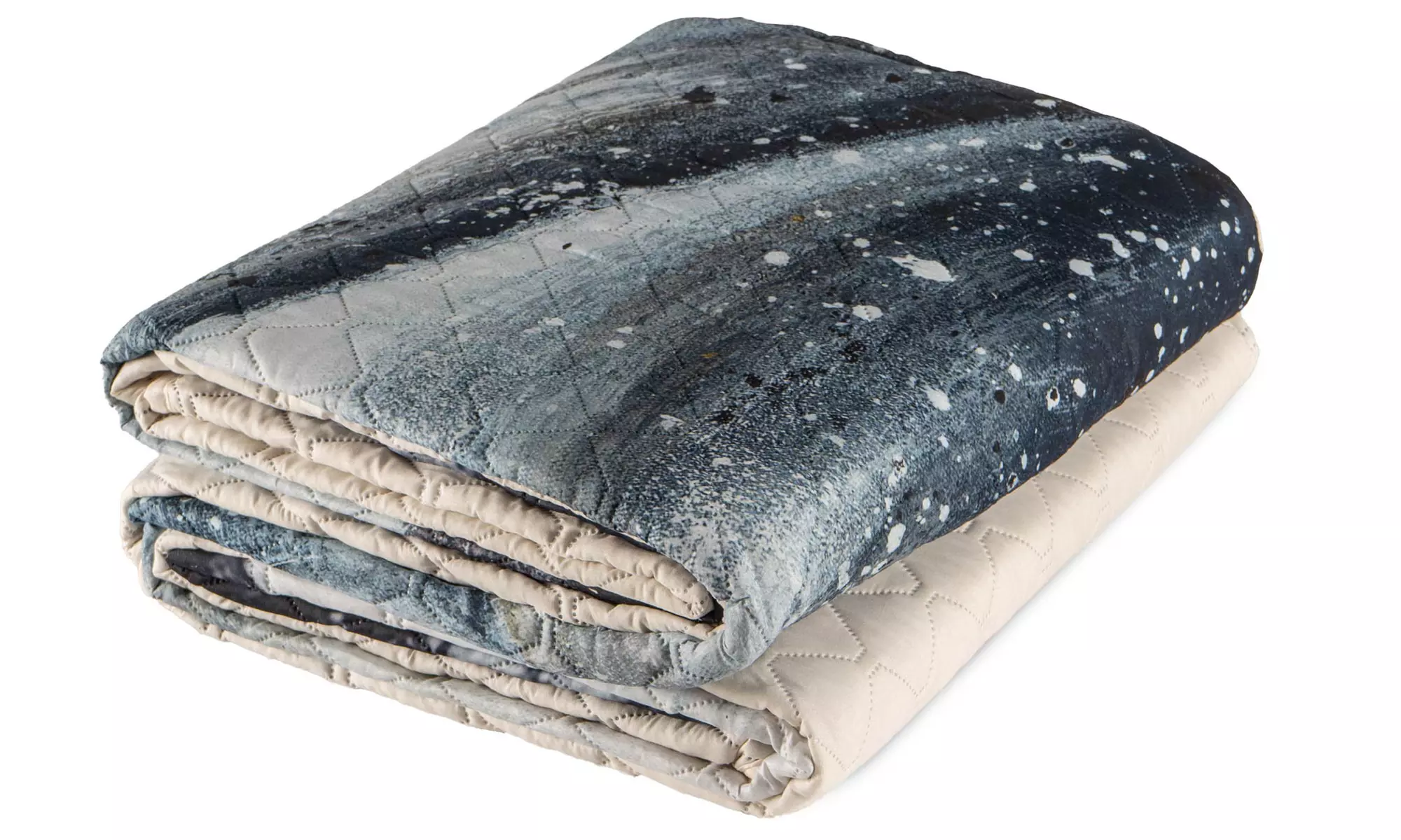 Leichte Steppdecke mit 3D-Digitaldruck für Queen-Size-Bett