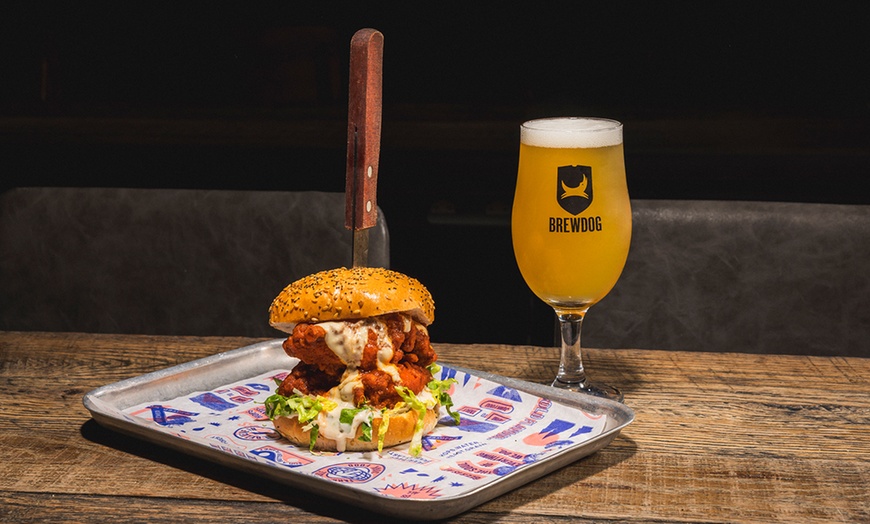 Image 14: BrewDog Beer School + Pizzas, Burgers & Drinks