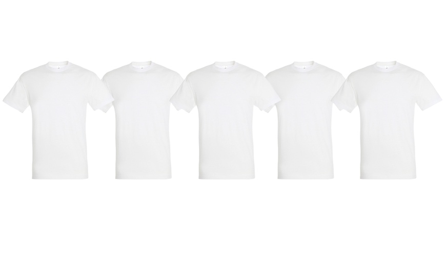 Image 4: Unisex Plain T-Shirts