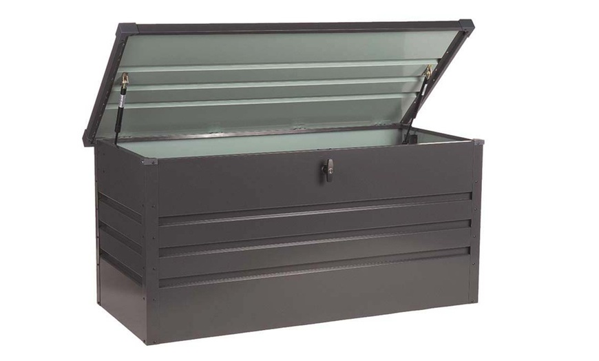 Image 5: Caja metálica de almacenamiento