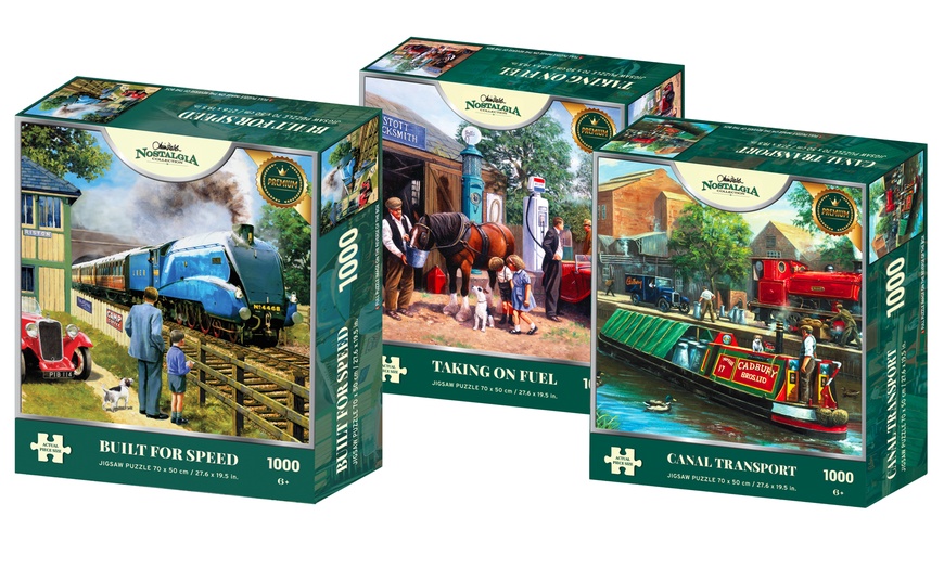 Image 2: Nostalgia 1000 Piece Jigsaw Puzzles