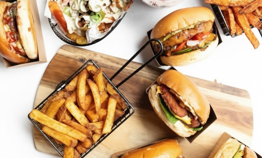 Image 2: New York Minute Burger & Drink Feast — Solo to Party Packs