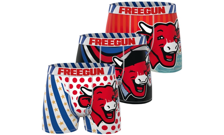 Image 6: Lot de 3 boxers homme Freegun en microfibre  