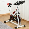 Image 21: HomCom Indoor Exercise Bike for Spin Classes or Low Impact Exercise