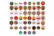 Variety Pack Gift Box K-cups Coffee, Tea and Hot Chocolate (20, 30, 40 or 50 ct) - Second Medium