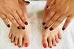 Relax with a Basic or Gel Pedicure with 15-Minute Foot Massage OR Basic Manicure and Pedicure (Up to 33% Off) - Second Medium