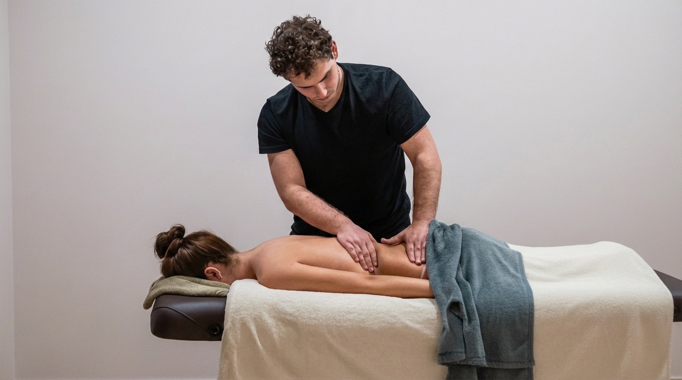 Massage ciblé 40 à 60 min : jambes légères, deep tissue ou émotionnel