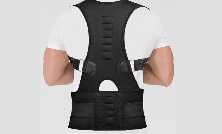 Image 4: Adjustable Posture Support Brace