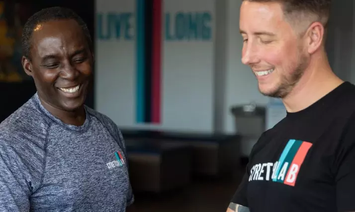 One 50-Min Stretch w/ Mobility Assessment or 25-Min Stretch for 1 or 2