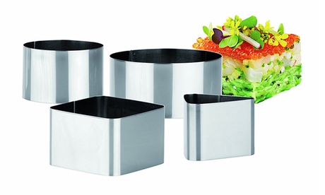 Set di 4 coppapasta in acciaio inox Chef Tescoma
