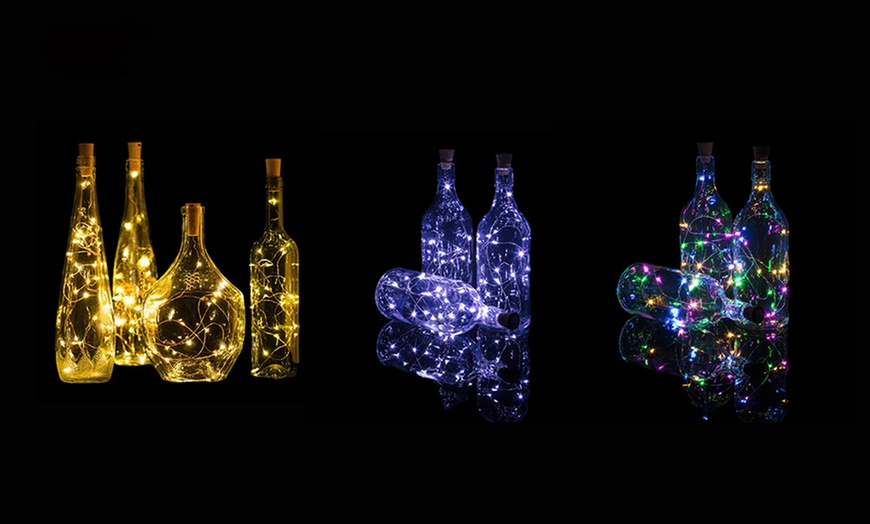 Image 1: One, Two or Three Decorative Bottle Fairy String Lights