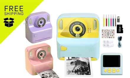 Kids Instant Print Camera - Blue: 718402-BLU