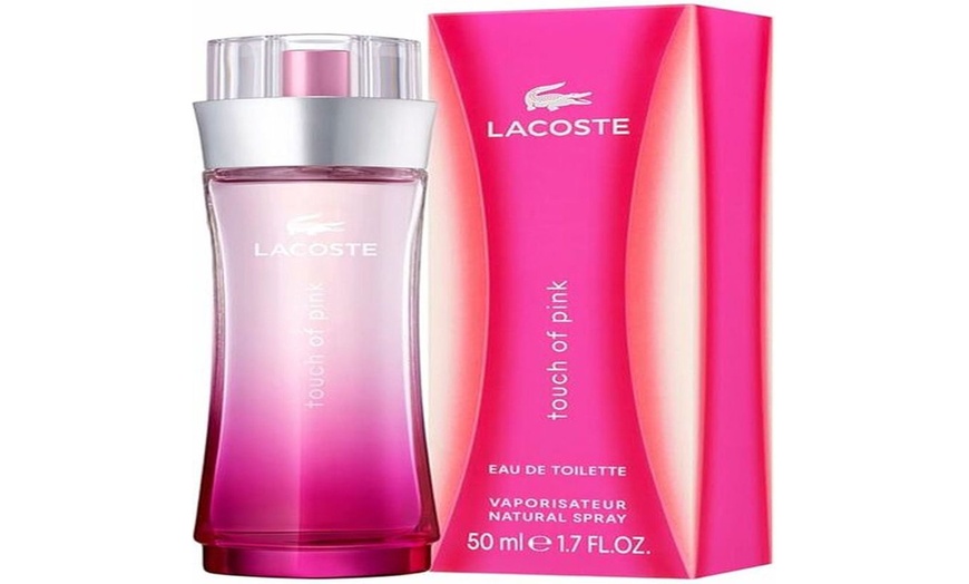 Image 1: Lacoste Touch of Pink Femme EDT Spray 50ml