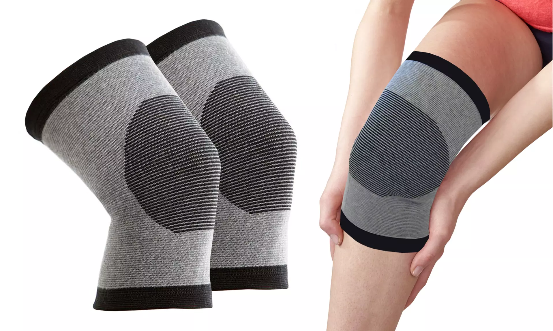 Bamboo Comfort Self-Warming Knee Support (2-Pack) - Image 4