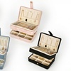 Image 5: Portable Velvet Jewellery Box