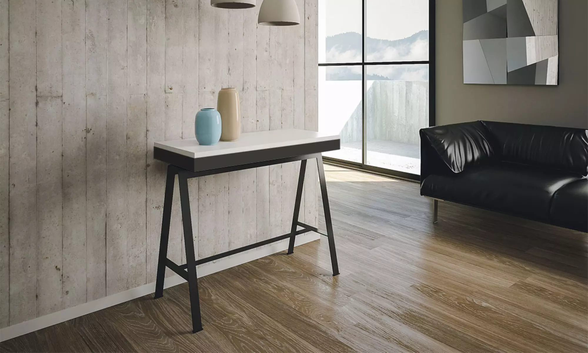 Ausziehbarer Konsolentisch „Banco Evolution“