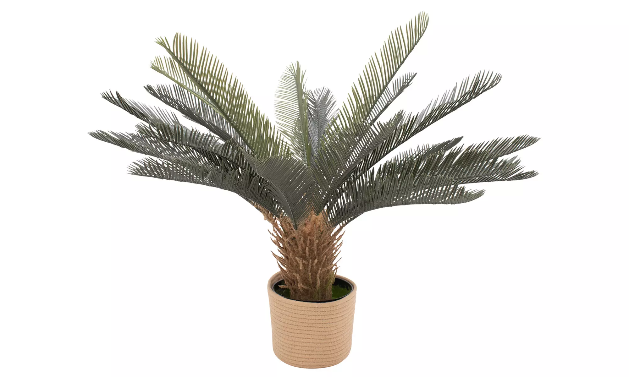 Plante tropicale artificielle avec pot