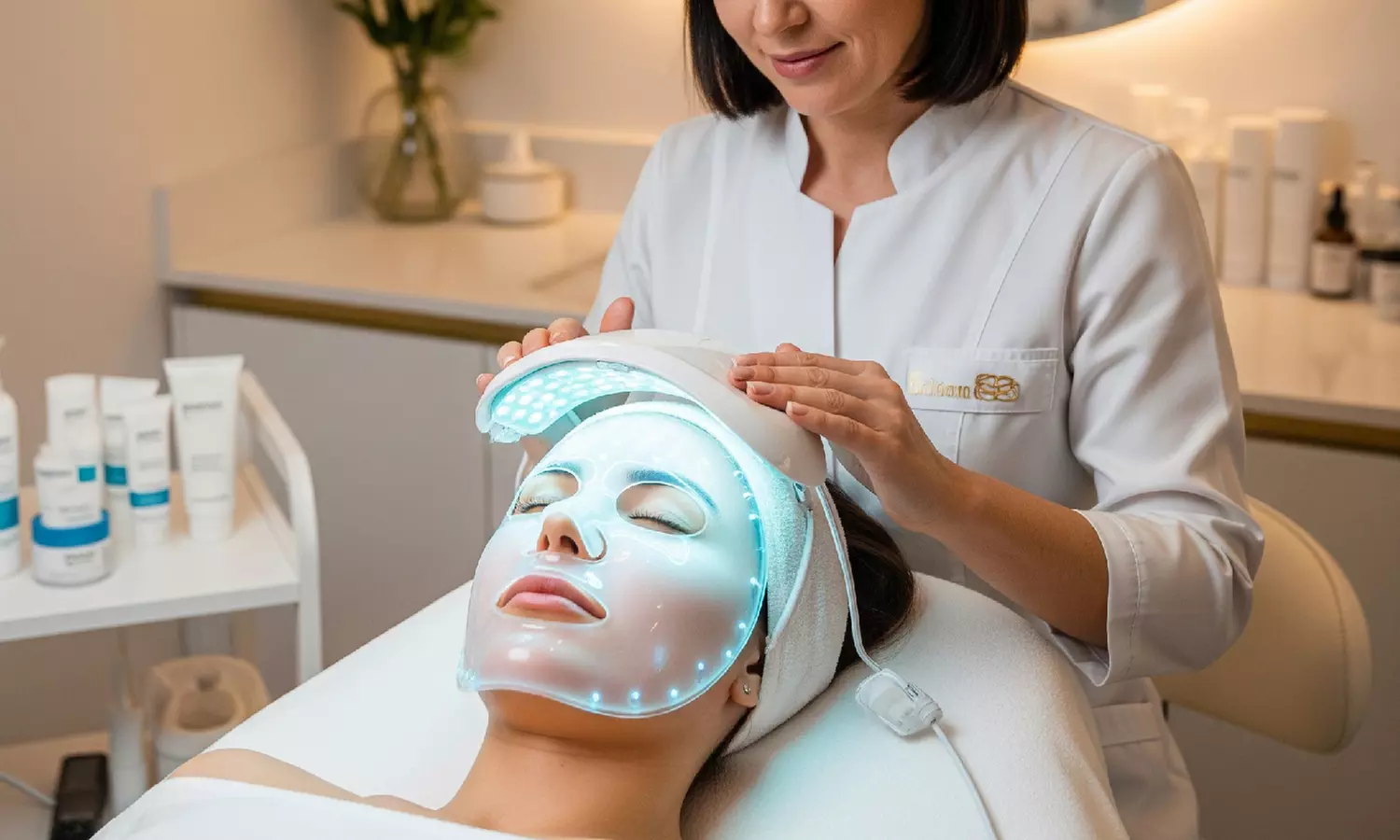 Revitalize Your Skin with Aqua Laser Clinic’s Signature Facial – Includes LED Light & Oxygen Therapy (Up to $299 Value) - Primary Image