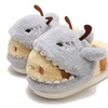 Image 6: Warm and Cute Shark Bee Cotton Slippers