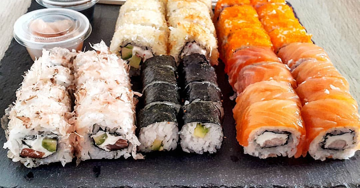Menú de sushi para 2 o 4 personas en Madrid
