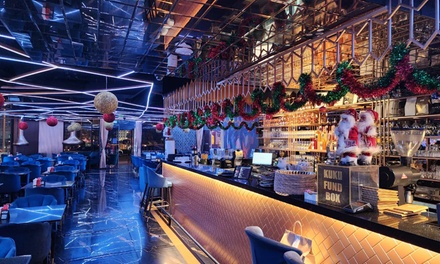 For one: three-course lunch or dinner with soft beverages - Kuku Restaurant And Lounge