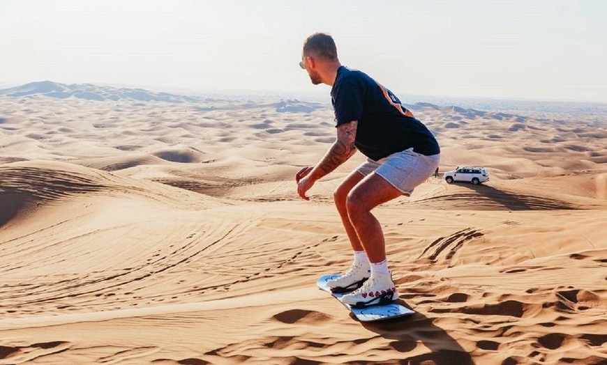 Image 3: Eman Travel Dubai: Thrilling Evening Desert Safari with Dinner & Shows