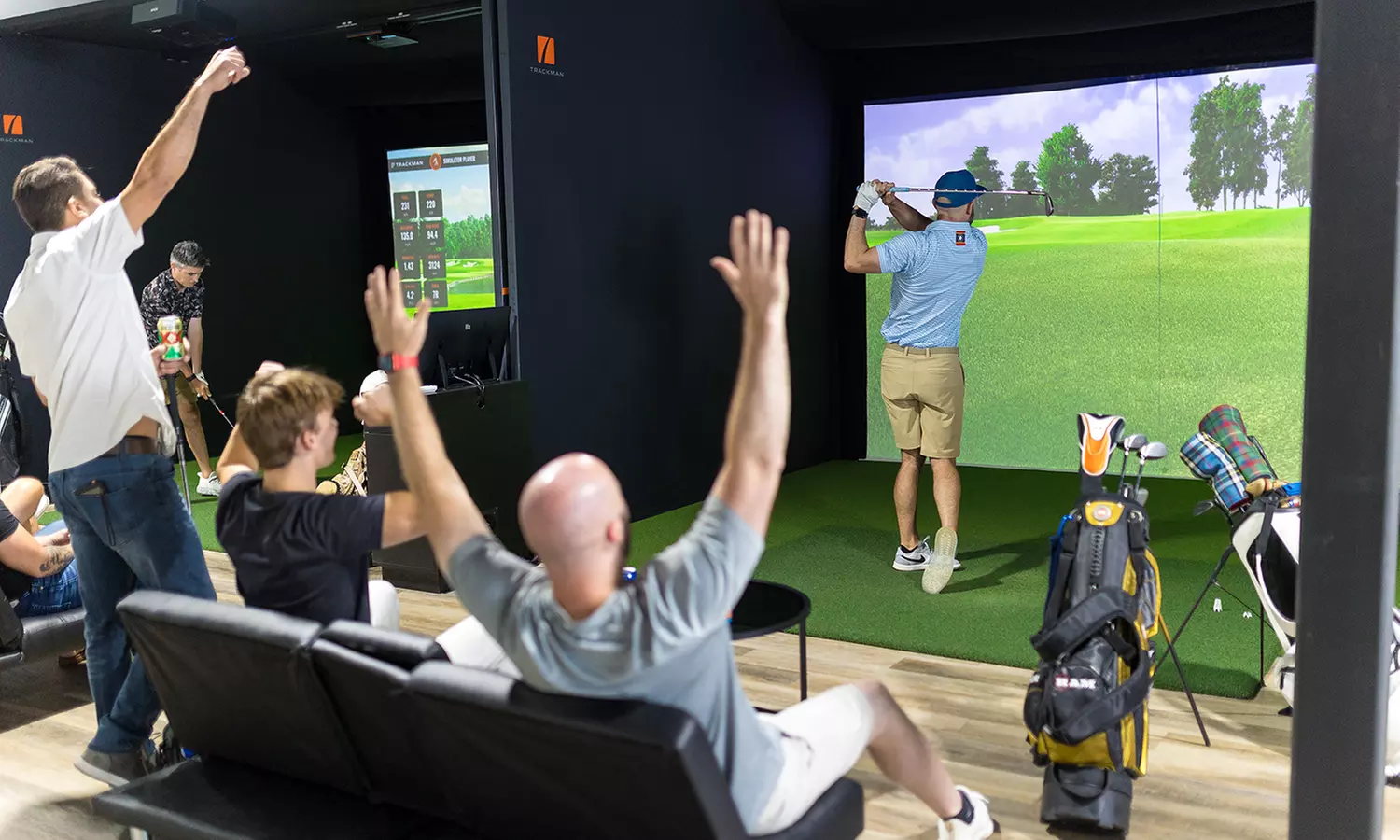 1, 2 or 3 Hour Virtual Golf for up to 4 People