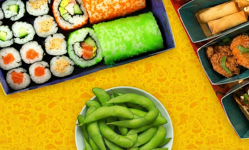 Image 6: Happiness that sticks: sushibox of poke bowl met snack afhalen