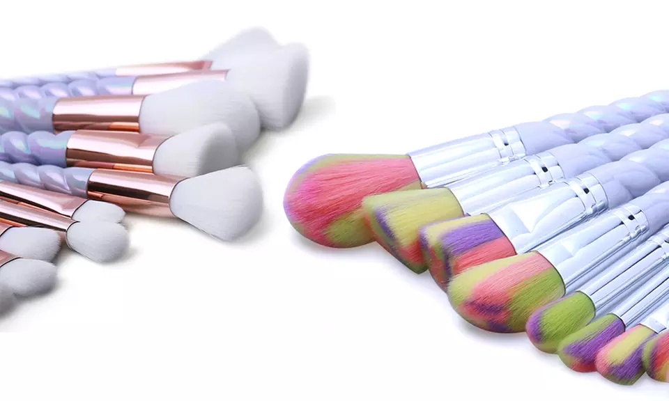 Fascinating Unicorn Makeup Brush Set (10-Piece) - Primary Image