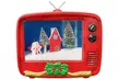 Téléviseur décoratif de Noël avec paysage animé, lumière et musique - Image 2
