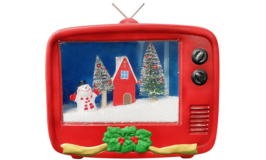 Image 2: Téléviseur décoratif de Noël