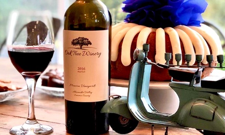 Wine Tasting for Two People  + $10 Credit to Bottle Purchases - Oak Tree Winery
