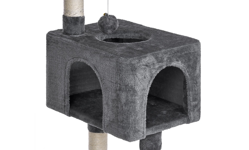 Image 13: Meerlaagse grijze kattenboom