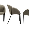 Image 26: Lot de 2 chaises en tissu "Candy" de Doosense