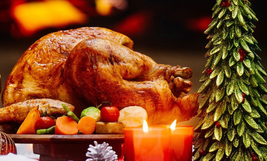 Image 1: Get 1 or 2 5 Kg Roast Turkey Takeaway with Stuffing, Gravies & Breads