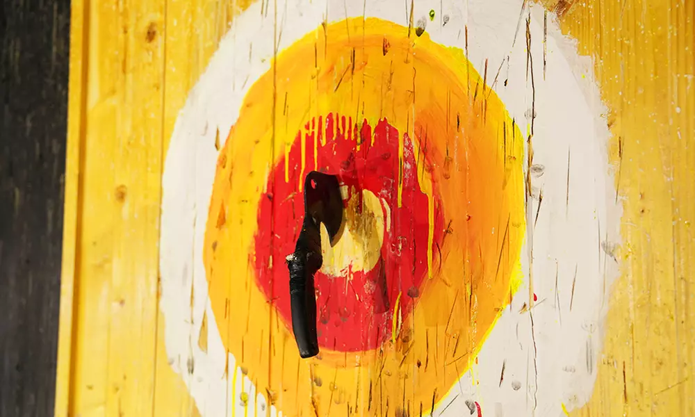 Feel the Rush with 5, 10 or 15 Axe Throws at One Degree Cafe