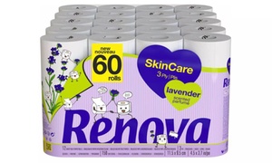  Renova Lavender Toilet Rolls 