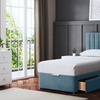 Image 23: Amelia Panel Divan Bed with Optional 2 or 4 Drawers