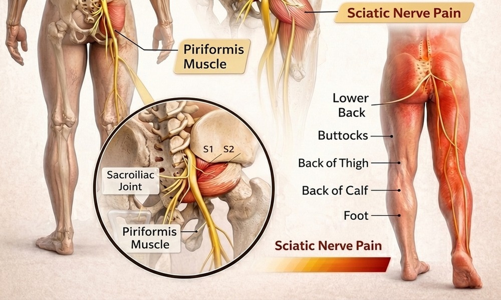 Sciatic Relief & Restore Package: Release, Restore Your Comfort