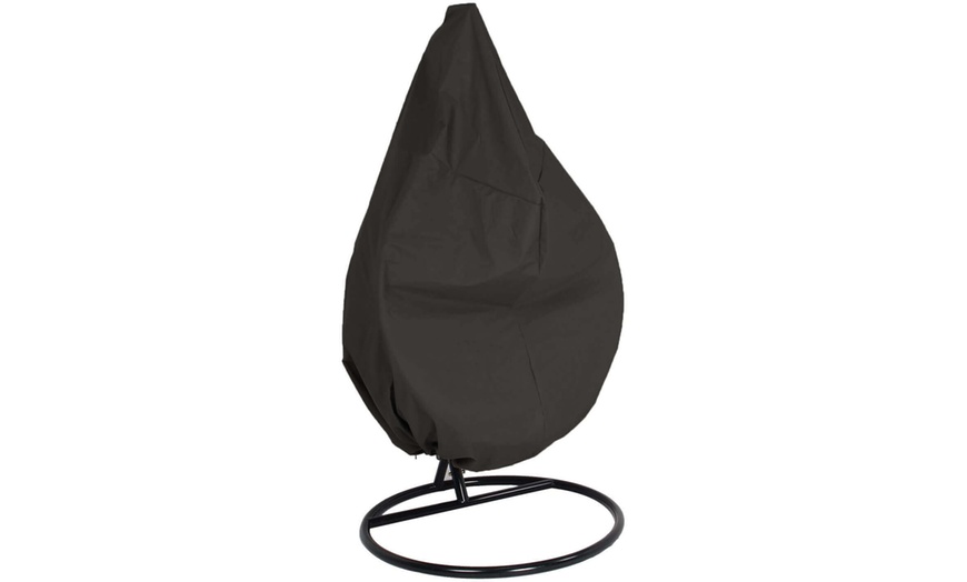 Image 18: Home Deluxe Polyrattan-Hängesessel CIELO