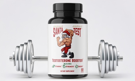 Santa Test Extra Strength Testosterone Booster (1- or 2- Pack) Santa Test Extra Strength Testosterone Booster (1- or 2- Pack)